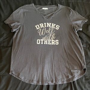 Maurices Gray Graphic Tee